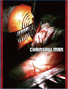 Chainsaw Man - Chainsaw Man Close-up Throw Blanket